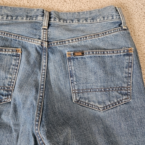 Fossil straight leg denim 34x34 - Picture 8 of 9